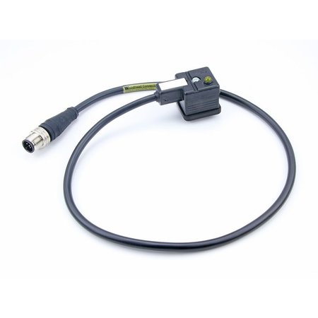 MOLEX DIN 18MM DC BLK PUR 0.6M MIC 1210360192